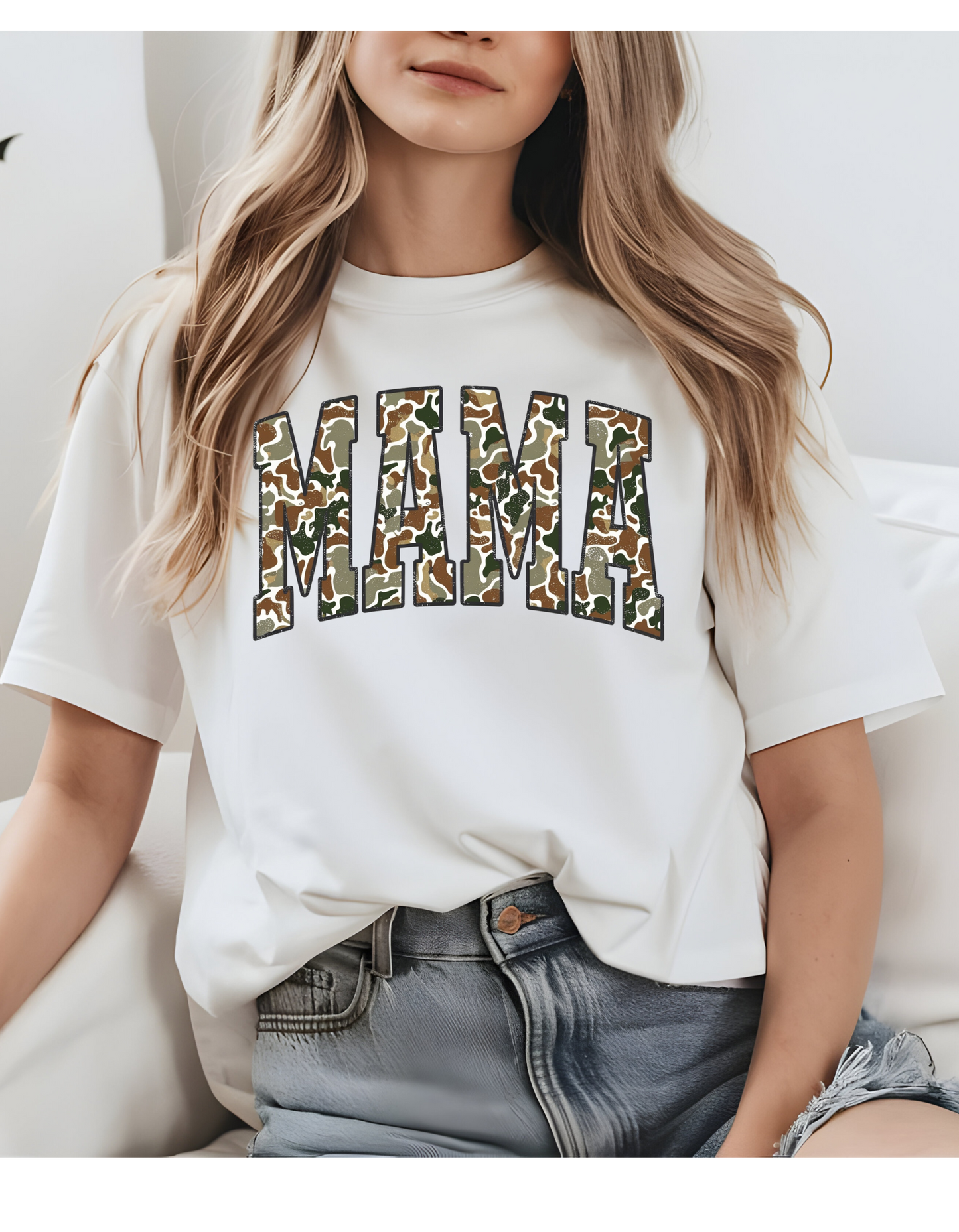 Camo Mama T-shirt